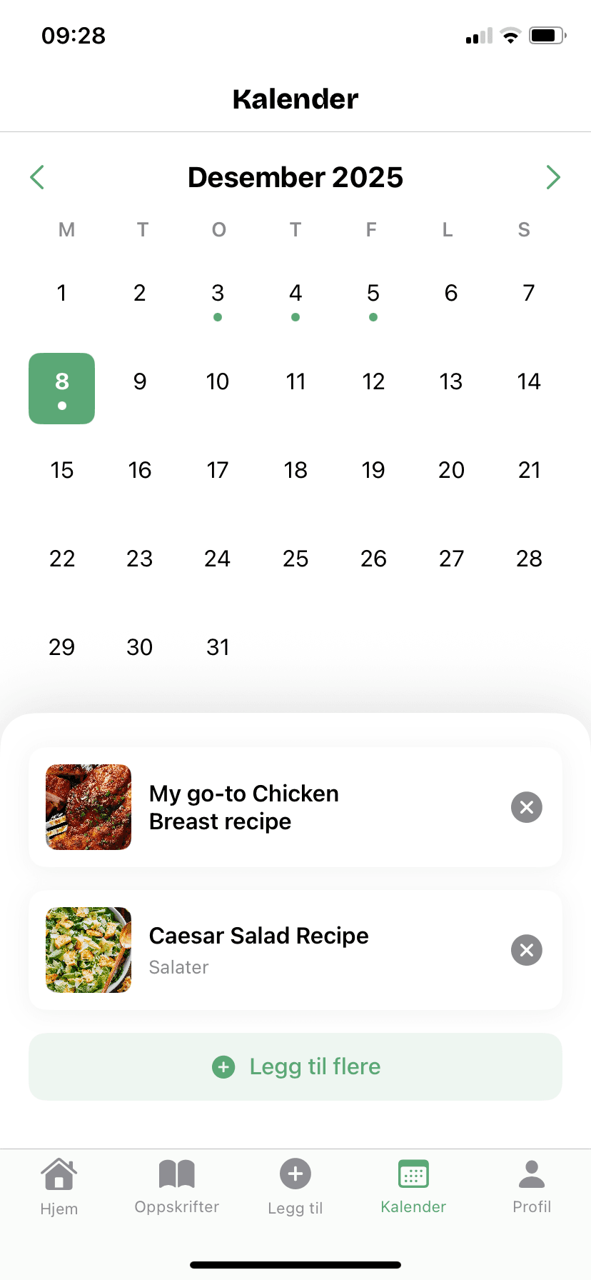 Meal Planning